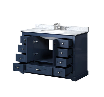 Dukes 48 in. W x 22 in. D Navy Blue Single Bath Vanity