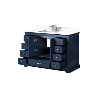 Dukes 48 in. W x 22 in. D Navy Blue Single Bath Vanity