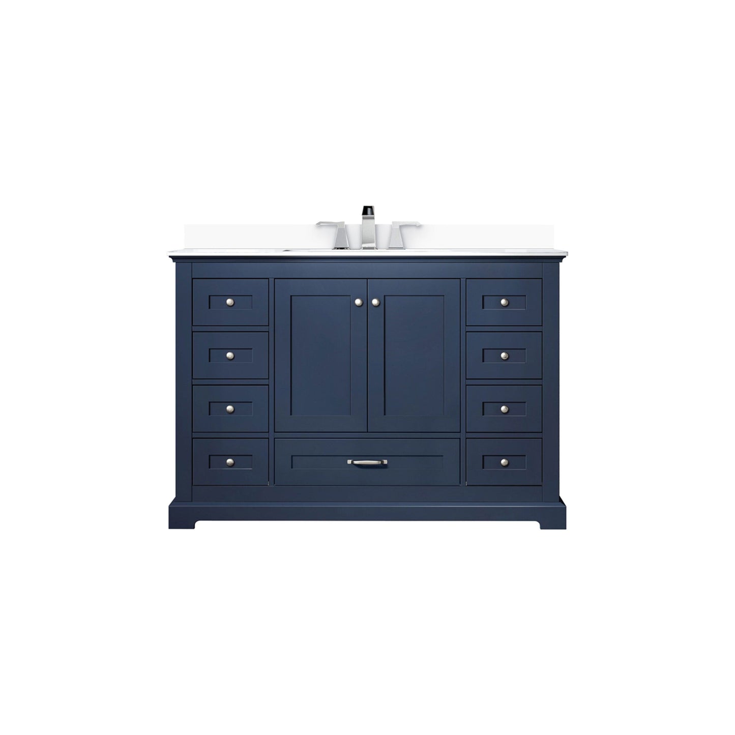 Dukes 48 in. W x 22 in. D Navy Blue Single Bath Vanity