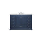 Dukes 48 in. W x 22 in. D Navy Blue Single Bath Vanity