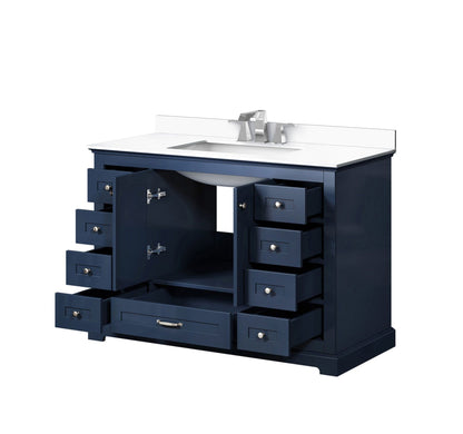 Dukes 48 in. W x 22 in. D Navy Blue Single Bath Vanity