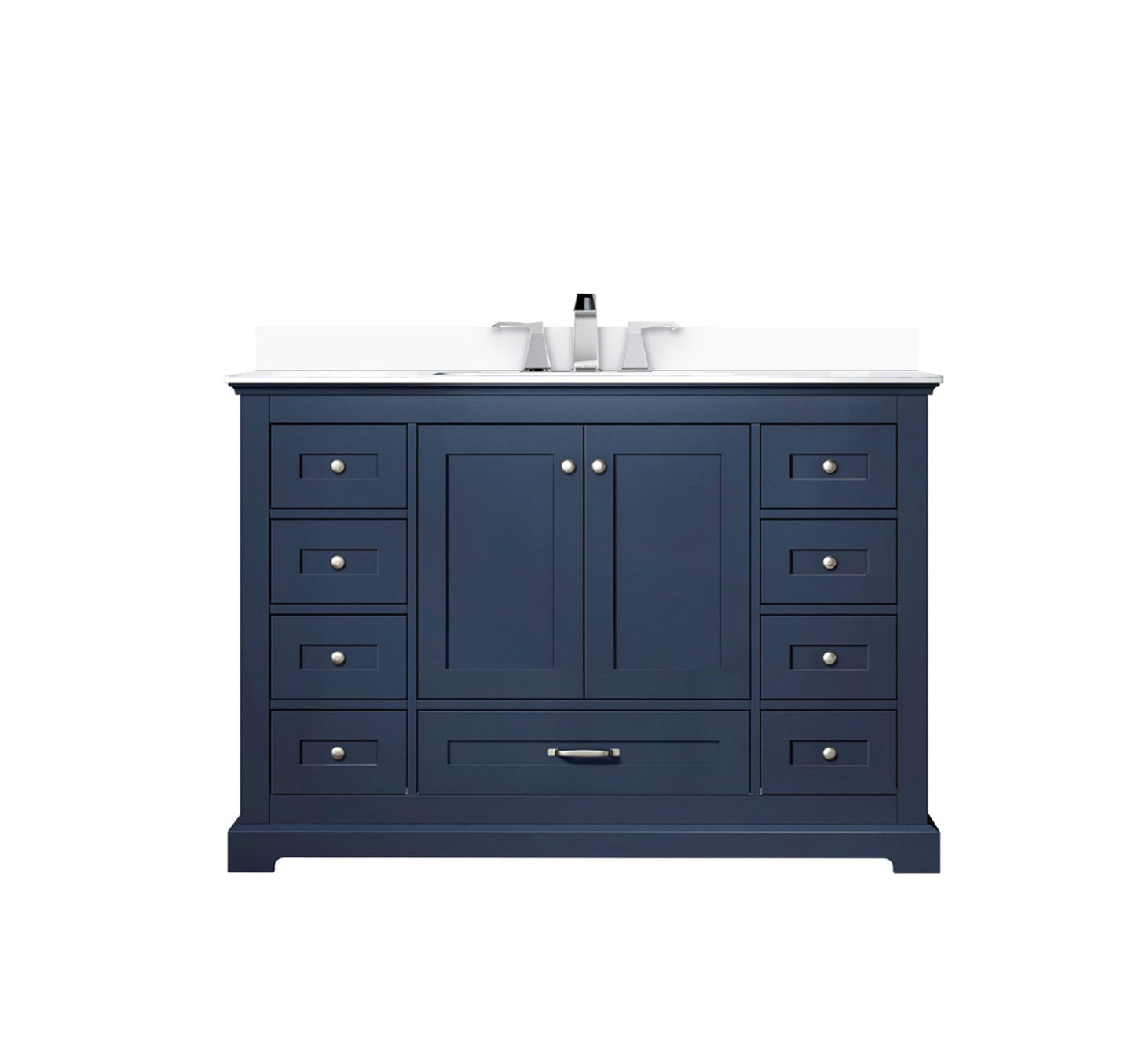 Dukes 48 in. W x 22 in. D Navy Blue Single Bath Vanity