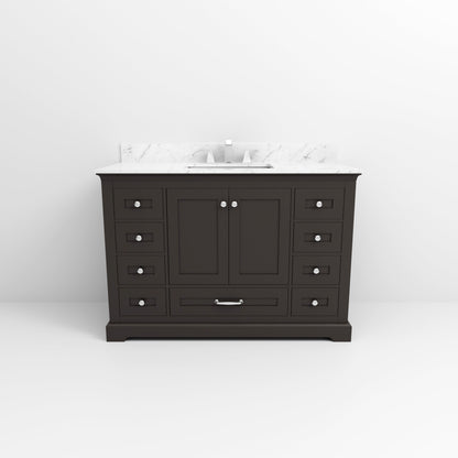 Dukes 48 in. W x 22 in. D Espresso Single Bath Vanity