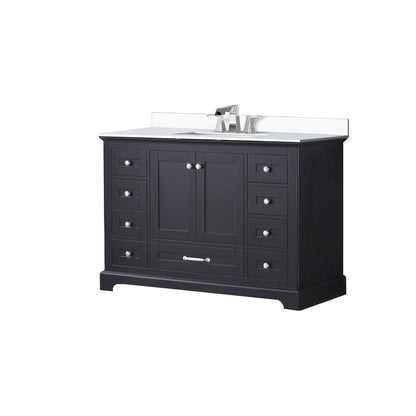 Dukes 48 in. W x 22 in. D Espresso Single Bath Vanity