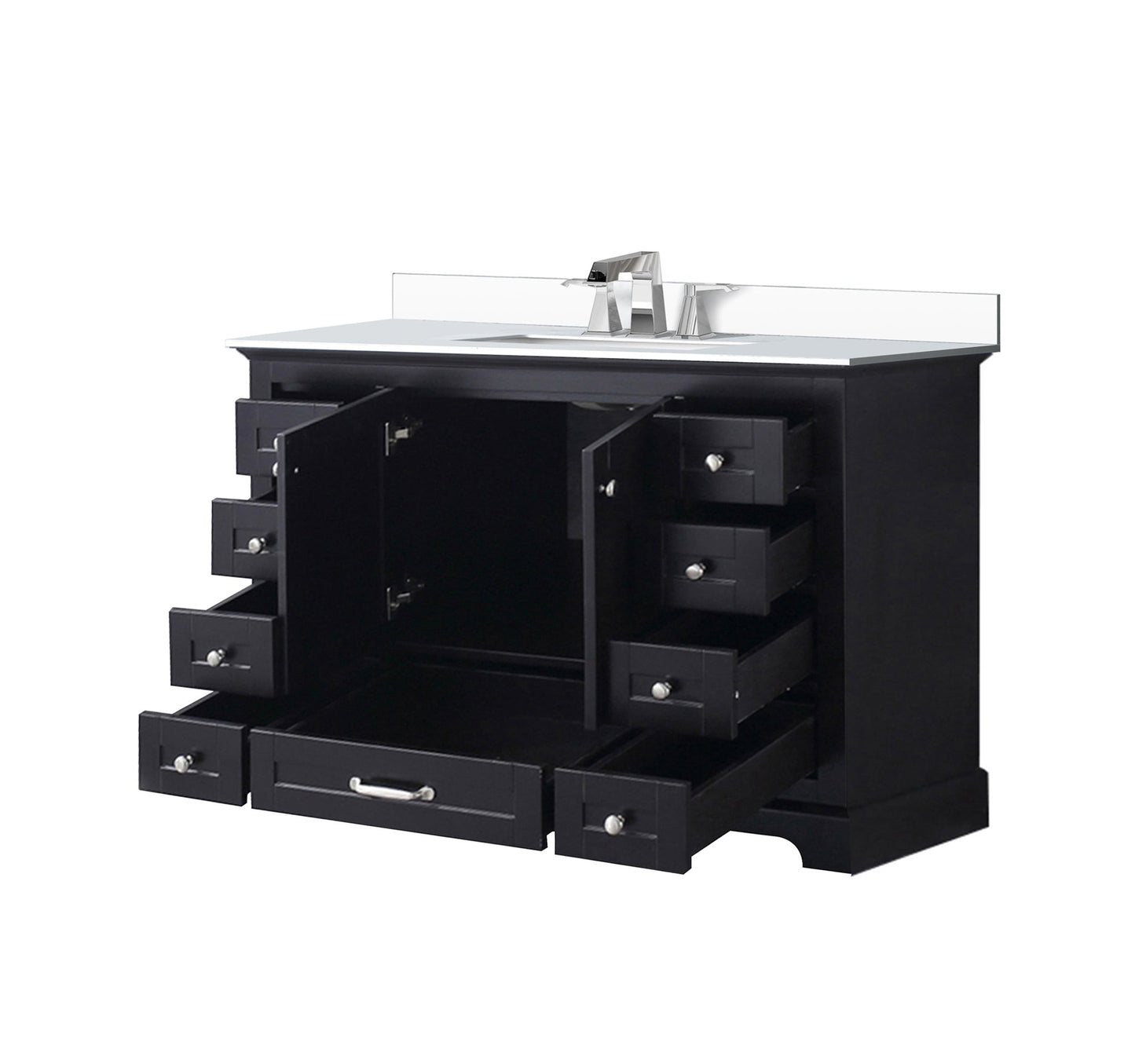 Dukes 48 in. W x 22 in. D Espresso Single Bath Vanity