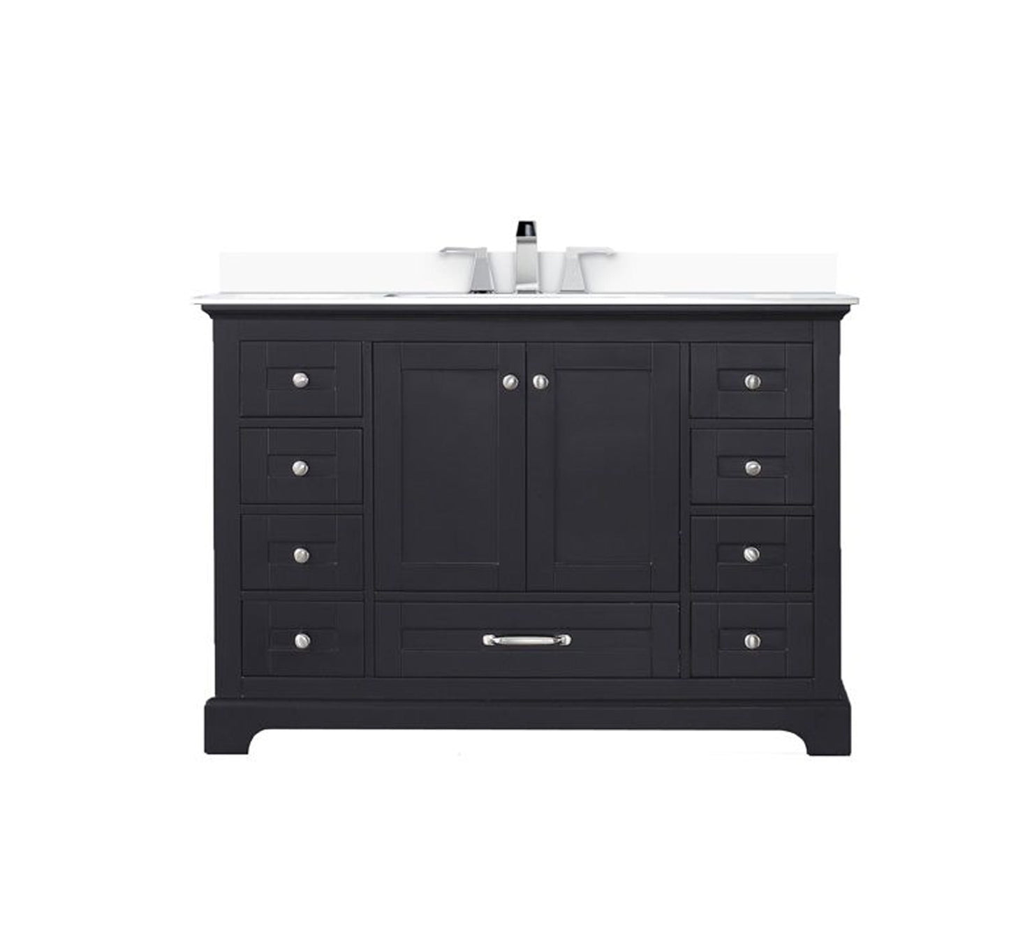 Dukes 48 in. W x 22 in. D Espresso Single Bath Vanity