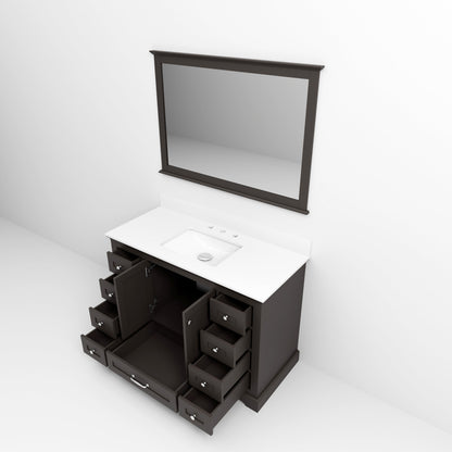 Dukes 48 in. W x 22 in. D Espresso Single Bath Vanity