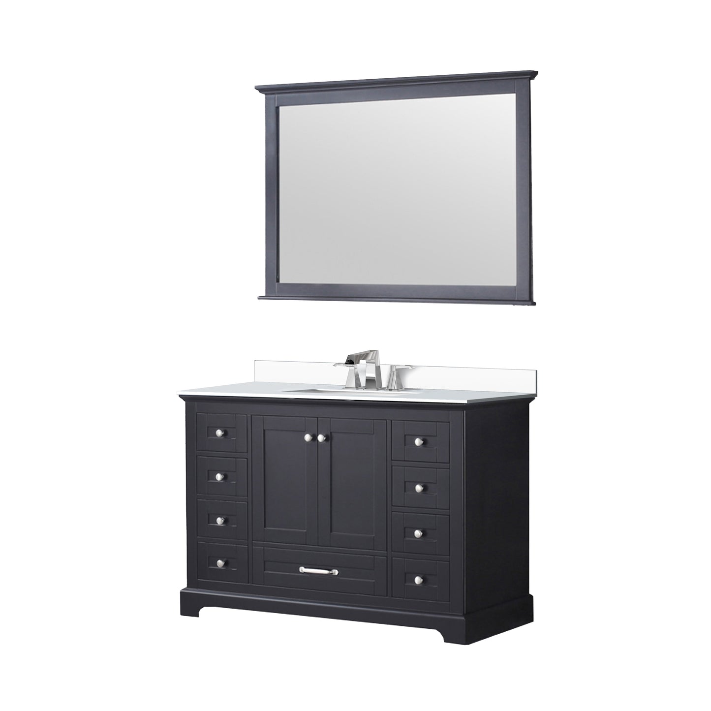 Dukes 48 in. W x 22 in. D Espresso Single Bath Vanity