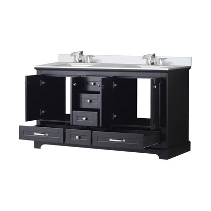 Dukes 60 in. W x 22 in. D Espresso Double Bath Vanity