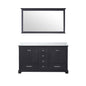 Dukes 60 in. W x 22 in. D Espresso Double Bath Vanity
