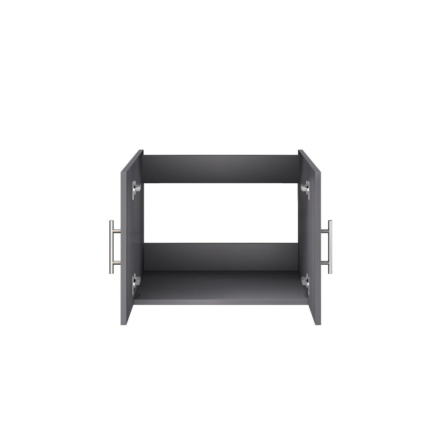 Geneva 24 in. W x 22 in. D Dark Grey Bath Vanity