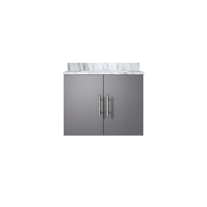 Geneva 24 in. W x 22 in. D Dark Grey Bath Vanity