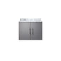 Geneva 24 in. W x 22 in. D Dark Grey Bath Vanity