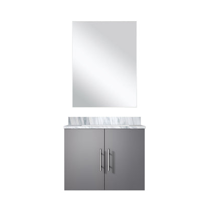 Geneva 24 in W x  in D Dark Grey Single Bath Vanity