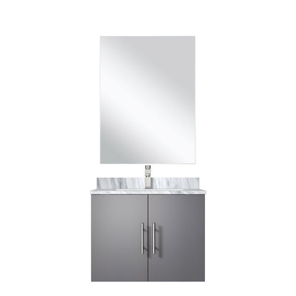 Geneva 24 in W x  in D Dark Grey Single Bath Vanity