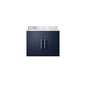 Geneva 24 in. W x 22 in. D Navy Blue Bath Vanity