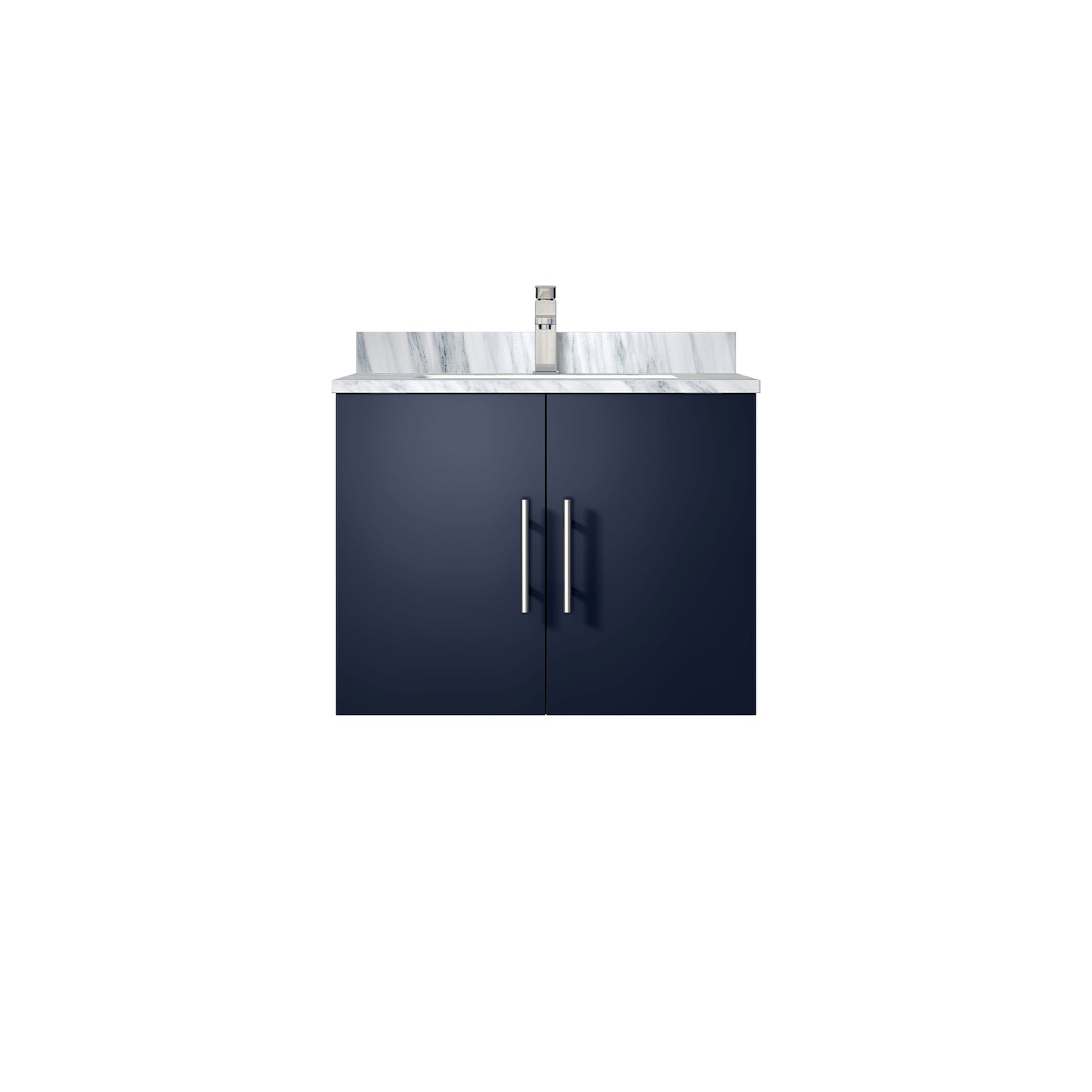 Geneva 24 in. W x 22 in. D Navy Blue Bath Vanity