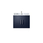 Geneva 24 in. W x 22 in. D Navy Blue Bath Vanity