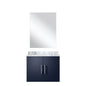 Geneva 24 in W x  in D Navy Blue Single Bath Vanity