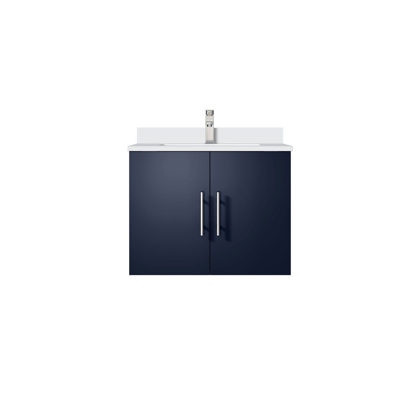 Geneva 24 in. W x 22 in. D Navy Blue Bath Vanity