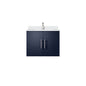 Geneva 24 in. W x 22 in. D Navy Blue Bath Vanity