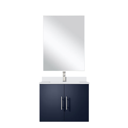 Geneva 24 in W x  in D Navy Blue Single Bath Vanity
