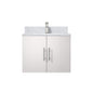 Geneva 24 in. W x 22 in. D Glossy White Bath Vanity
