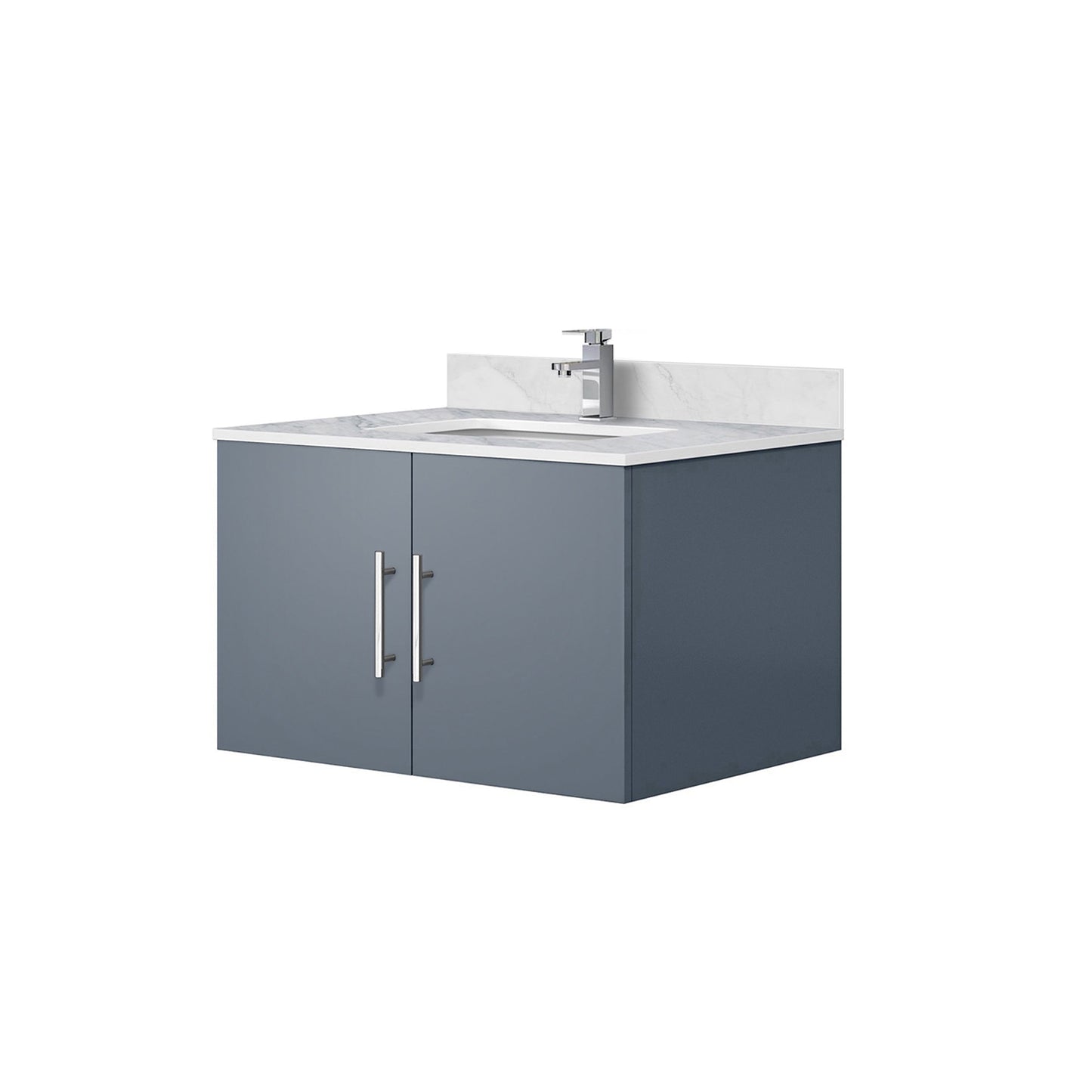 Geneva 30 in. W x 22 in. D Dark Grey Bath Vanity