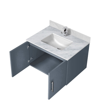 Geneva 30 in. W x 22 in. D Dark Grey Bath Vanity