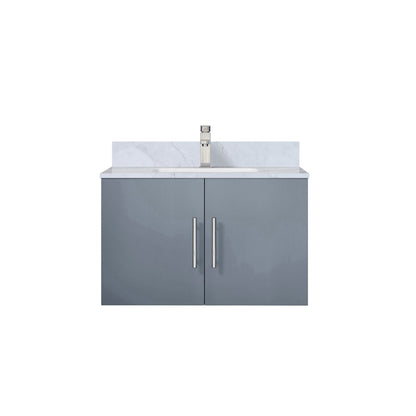 Geneva 30 in. W x 22 in. D Dark Grey Bath Vanity