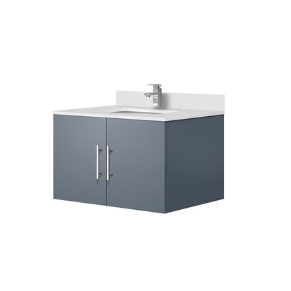 Geneva 30 in. W x 22 in. D Dark Grey Bath Vanity