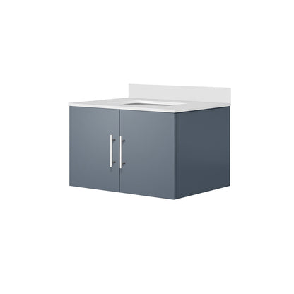 Geneva 30 in. W x 22 in. D Dark Grey Bath Vanity
