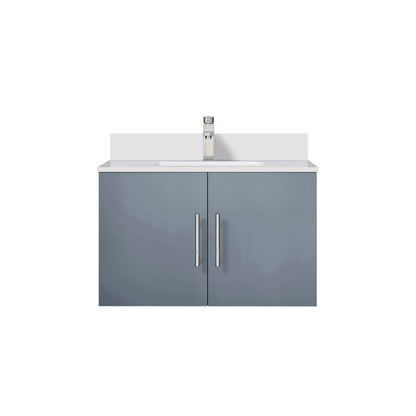 Geneva 30 in. W x 22 in. D Dark Grey Bath Vanity