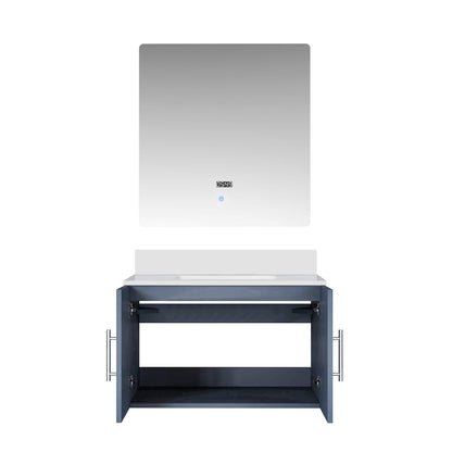 Geneva 30 in. W x 22 in. D Dark Grey Bath Vanity