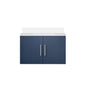 Geneva 30 in. W x 22 in. D Navy Blue Bath Vanity
