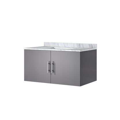 Geneva 36 in. W x 22 in. D Dark Grey Bath Vanity