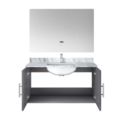 Geneva 36 in. W x 22 in. D Dark Grey Bath Vanity