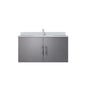 Geneva 36 in. W x 22 in. D Dark Grey Bath Vanity