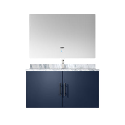 Geneva 36 in. W x 22 in. D Navy Blue Bath Vanity