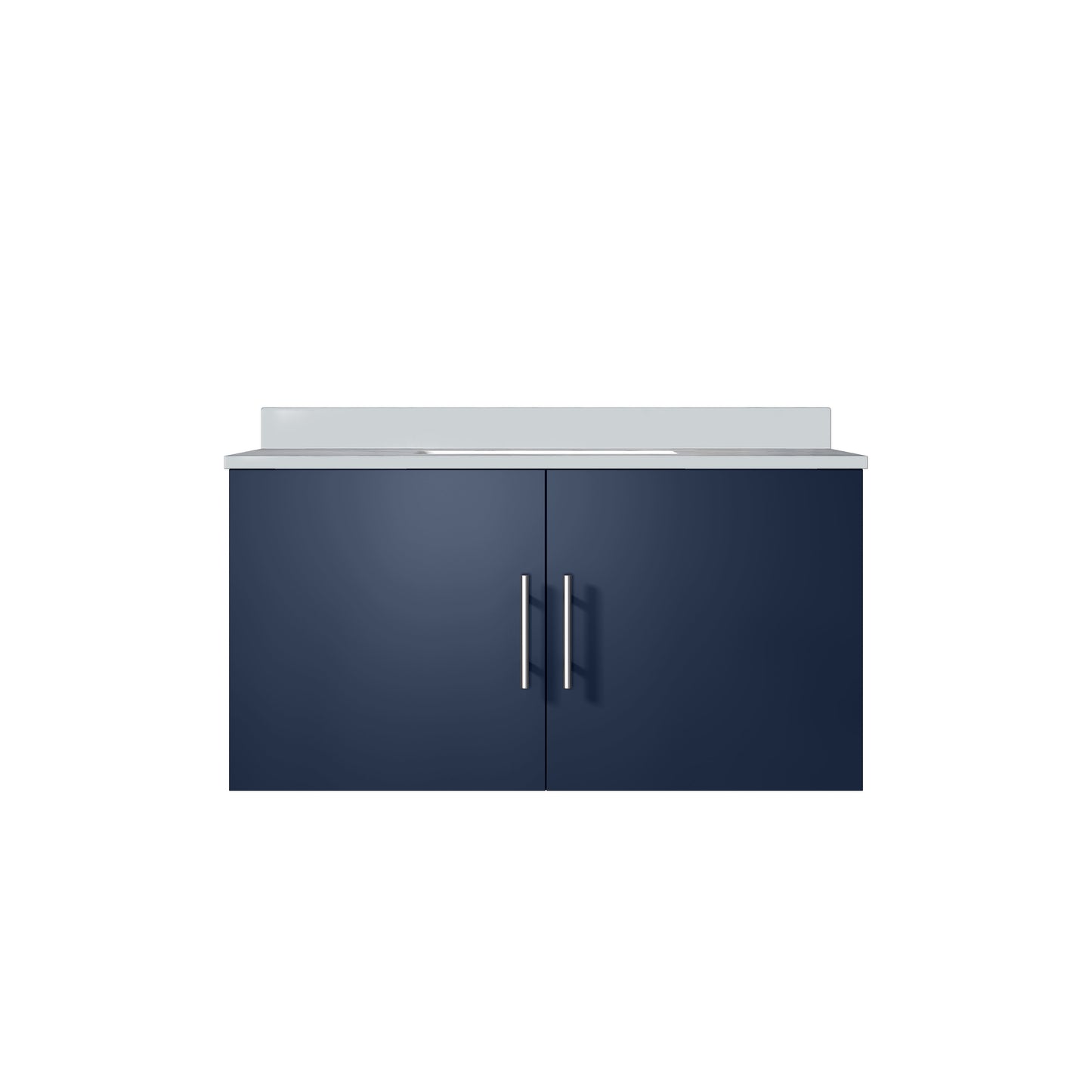 Geneva 36 in. W x 22 in. D Navy Blue Bath Vanity