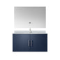 Geneva 36 in. W x 22 in. D Navy Blue Bath Vanity