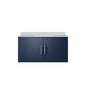 Geneva 36 in. W x 22 in. D Navy Blue Bath Vanity