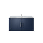 Geneva 36 in. W x 22 in. D Navy Blue Bath Vanity