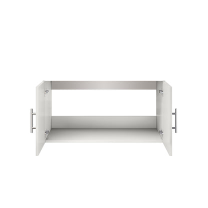 Geneva 36 in. W x 22 in. D Glossy White Bath Vanity