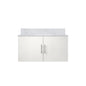 Geneva 36 in. W x 22 in. D Glossy White Bath Vanity