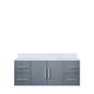 Geneva 48 in. W x 22 in. D Dark Grey Bath Vanity