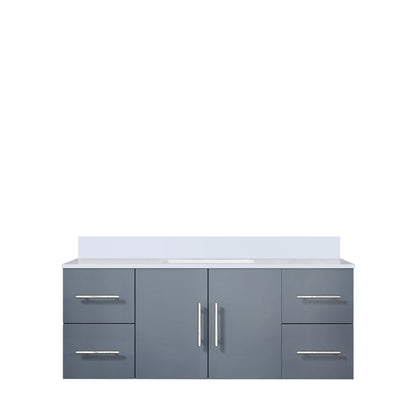 Geneva 48 in. W x 22 in. D Dark Grey Bath Vanity