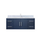 Geneva 48 in. W x 22 in. D Navy Blue Bath Vanity
