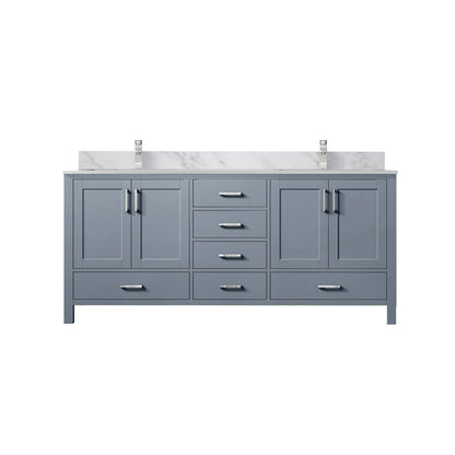 Jacques 60 in. W x 22 in. D Dark Grey Double Bath Vanity
