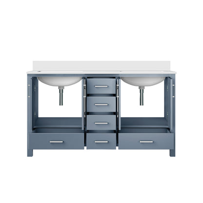 Jacques 60 in. W x 22 in. D Dark Grey Bath Vanity